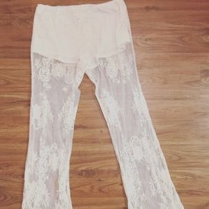 Jen’s Pirate Booty White Festival Pants